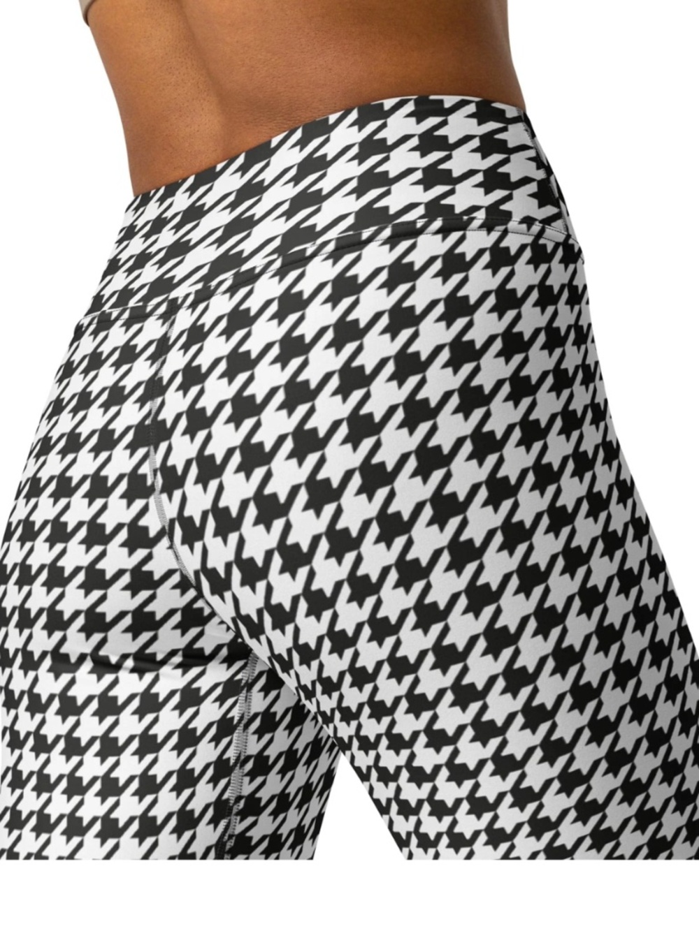 Terez Houndstooth Waistband Printed Size: S Color: Houndstooth